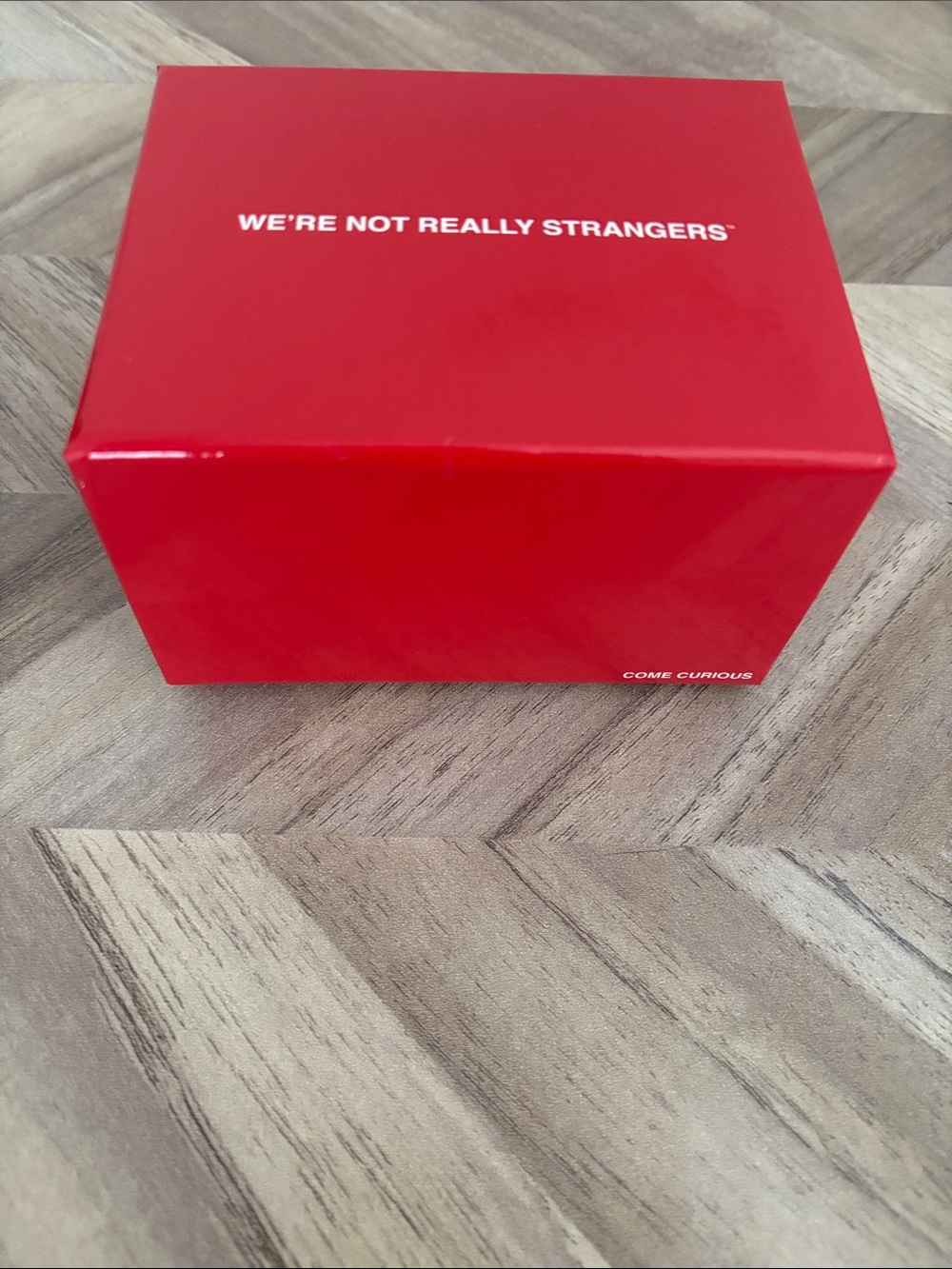 We’re Not Really Strangers ~ card game